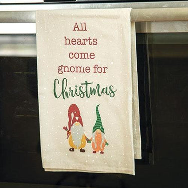 All Hearts Come Gnome Dish Towel - The Fox Decor